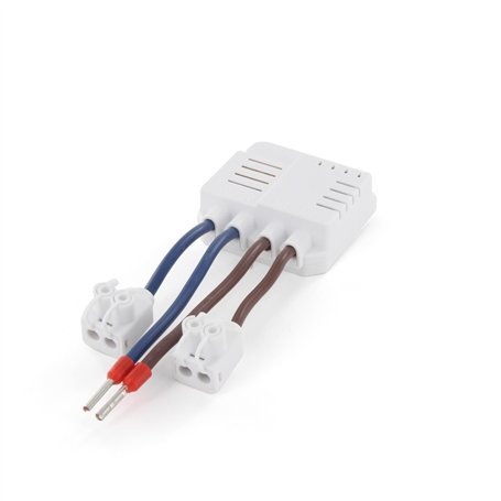 Micro module prise encastrée - 3500W - extra plat - Blanc - DiO