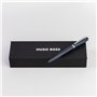 Hugo Boss Stylo à bille Contour - Bleu marine brossé