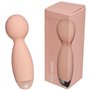 Sinful Peach Mini Wand Vibromasseur - Mini Magic Wand vibrante avec 7 vibrations et 3 vitesses - Mini vibromasseurs Feminin Clit