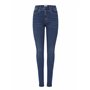 ONLY - Jean pour femme - Coupe Skinny - Taille haute - Bleu roi