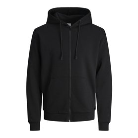 JACK & JONES Sweat à Capuche zippé Sweat à Capuche zippé Uni Black XS Black XS
