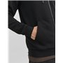 JACK & JONES Sweat à Capuche zippé Sweat à Capuche zippé Uni Black XS Black XS