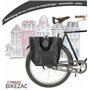 vélo Porte- bagage pour Mixte adulte Noir
