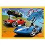 Trefl- Hot Wheels Puzzle, 34627, Multicolour