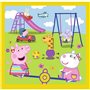 Trefl 10IT5900511348491IT10 Puzzle, Fröhlicher Tag Von Peppa Wutz, Von 20 BIS 50 Teilen, 3 Sets, für Kinder AB 3 Jahren