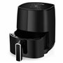 Lehmann LHODF-1435 Friteuse à air chaud avec 8 programmes de cuisson, Airfryer avec revêtement antiadhésif et écran LCD, Friteus