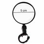 Retoo Retroviseur Velo, Réglage À 360°, Diamètre Du Miroir 7,5 Cm, Rétroviseur De Vélo Pour, VTT, Vélo De Route, Convient Aux Sc