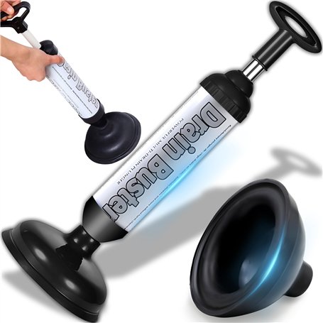 Retoo Déboucheur à ventouse Déboucheur ventouse de canalisation pour WC Toilette Dégager le Blocage des Tuyaux Déboucheur ventou