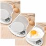 Retoo Balance de Cuisine Électronique de Haute Précision, Écran LCD, Capacité de charge 5 kg, Capacité du bol 800 ml, Alimentati