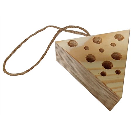 Wooden World - Hôtel pour Insectes – Abris écologique Naturel en Bois pour Insectes - Triangle inversé