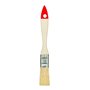M7 Lot de 5 Pinceaux 3 Plats 2 Ronds 0" 3/4" 1,5" 2" 4" Série 03 pour Travaux de Peinture avec Peintures et Vernis Couverture Un