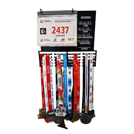 RUNGIFT Porte-médailles pour médailles et dossards