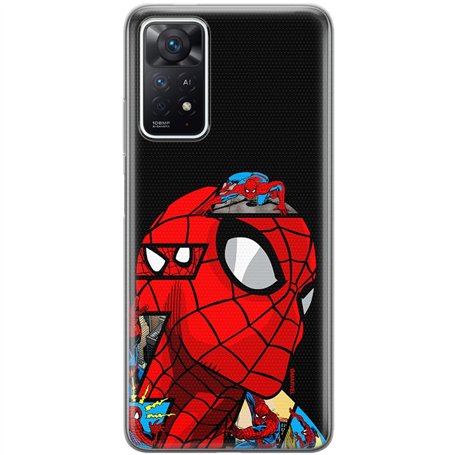 ERT GROUP Coque de téléphone Portable pour Xiaomi REDMI Note 11 Pro 5G/ 11 Pro 4G Original et sous Licence Officielle Marvel Mot