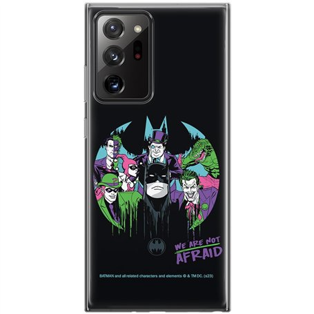 ERT GROUP Coque de téléphone Portable pour Samsung Galaxy Note 20 Ultra Original et sous Licence Officielle DC Motif Batman 100