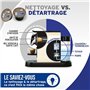 Caffenu | Capsules De Nettoyage Lavazza Blue | Pour un café savoureux | Capsules de nettoyage de café | À combiner avec le kit d