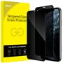 JETech Protection d'Écran Anti-Espion pour iPhone 11 Pro/X/XS 5