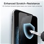 JETech Protection d'Écran Anti-Espion pour iPhone 11 Pro/X/XS 5,8 Pouces, Couverture Complète Film en Verre Trempé, Compatible C