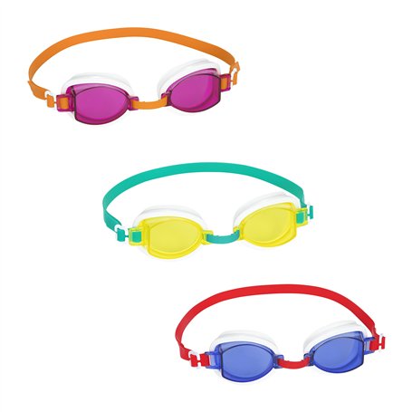 Bestway Lunettes de Natation Aqua Burst Essential à Partir de 7 Ans