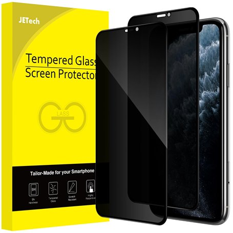 JETech Verre Trempé Anti-Espion pour iPhone 11 Pro Max/XS Max 6