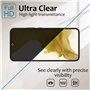 [2 Pièces] Anti-Espion Verre Trempé pour Samsung Galaxy S22 Plus, Protecteur D'écran de Confidentialité, 9H Dureté Film Protecte