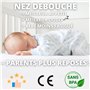 Mouche bébé seringue nasale 10ml ABBICARE™ sans BPA-CE | Kit 4 seringues avec embouts silicone + 2 pointes de remplissage et gui