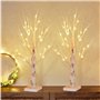 Lot de 2 Arbre Lumineux LED