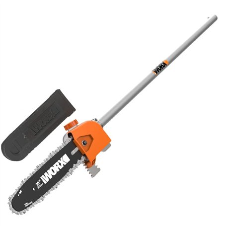 WORX - Tête d'élagueuse Driveshare - Guide de 25 cm - Accessoire d'extension pour la débroussailleuse WORX WG186E - WA0222