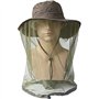 QCHOMEE Unisexe Chapeau de Soleil Homme Femme 360° Protection Solaire Anti-UV Casquette Visière avec Moustiquaire Anti-Insectes/