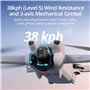 DJI Mini 3 – Mini drone caméra léger et pliable avec vidéo 4K HDR, temps de vol de 38 minutes, Prise verticale réelle et fonctio