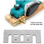 Be In Your Mind Lot de 2 lames de rabot en acier rapide de rechange compatibles avec N556874 DCP580 compatibles avec Makita 1001