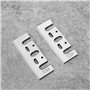 Be In Your Mind Lot de 2 lames de rabot en acier rapide de rechange compatibles avec N556874 DCP580 compatibles avec Makita 1001