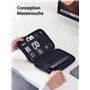 UGREEN Sac Câble Multifonctionnel Sac Rangement Accessoires Électroniques Pochette Protection de Voyage Sacoche Organisateur pou