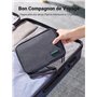 UGREEN Sac Câble Multifonctionnel Sac Rangement Accessoires Électroniques Pochette Protection de Voyage Sacoche Organisateur pou