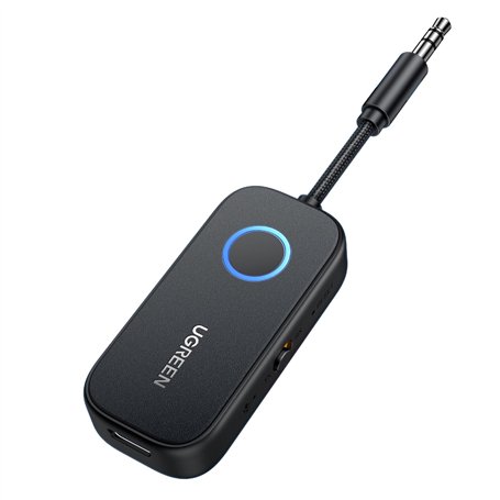 UGREEN Émetteur Jack Bluetooth 5.2 pour TV Transmetteur Récepteur 2 en 1 pour Voiture Prise Jack 3.5 mm Adaptateur Bluetooth Aud