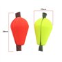 Create idea 20 Pièces Flotteur de Pêche à La Mouche en Mousse Indicateur de Frappe Goutte d'eau Bobber Accessoire Fluorescent Ja
