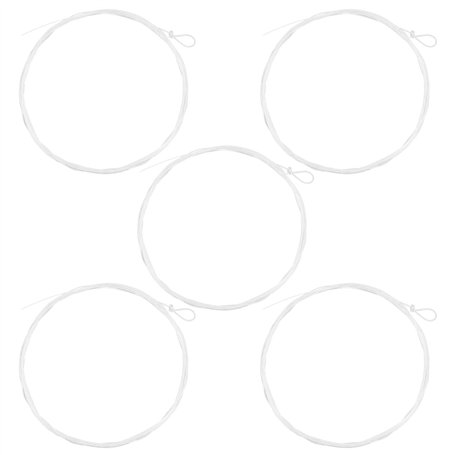 The Lord of the Tools Lot de 5 Lignes de Pêche à La Mouche Coniques avec Boucle Pré-nouée pour La Pêche en Eau Douce 5x9 Pieds