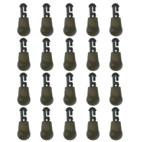 The Lord of the Tools 20pcs Perles à Changement Rapide pour Matériel de Pêche Support de Ligne de Pêche Connecteur de Pêche Acce