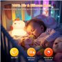 YISSVIC Veilleuse Bébé Enfant Rechargeable 7 Couleurs LED 3 Niveau Luminosité Veilleuse Licorne Filles Tactile Silicone Cadeau N