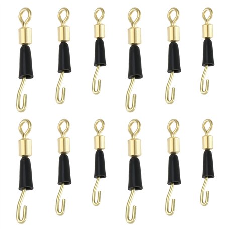 The Lord of the Tools Lot de 150 émerillons à changement rapide en acier inoxydable pour hameçons 5 kg