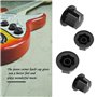 Be In Your Mind 6pcs Boutons Concentriques pour Jazz Bass Compatible avec Alpha Pots Compatible avec Ibanez/ESP Compatible avec 