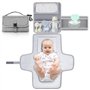 Romon Tapis à Langer Bébé –Matelas à langer portable et imperméable