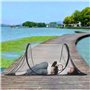 Moustiquaire pliable rapide, tente de camping portable, moustiquaire lit de maison, moustiquaire pop-up ultra légère, moustiquai