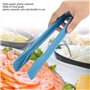 3 Pcs/Set Multifonctionnel Pince En Silicone Alimentaire De Cuisine En Plastique Pain Pinces Non-slip Cuisson Clip Pince BARBECU