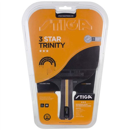 Stiga 3-Star Trinity Raquette de Tennis de Table Mixte Adulte