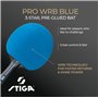STIGA Raquette de Ping Pong Pro WRB Blue Edition - Raquette Tennis de Table 3 Étoiles avec Revêtement Bleu