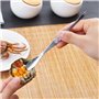 EQLEF Pics de fourchettes de Fruits de mer, Outils de cueillette de Crabe et de Homard en Acier Inoxydable Pack de 6