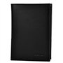 Charmoni Grand Classique Portefeuille en Cuir Protection RFID Blocage Homme (Noir 5612 Lisse)