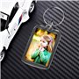 ZYNERY 20 Pcs Porte-Clés Photo, Personnalisé Porte-Clés Transparent en Acrylique pour Stocker des Photos, Key Chain double face 