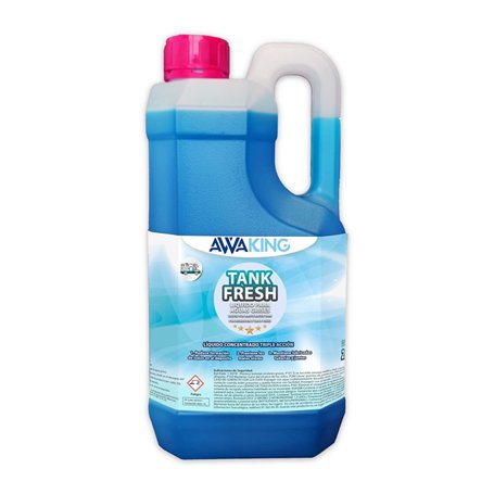 AWAKING Tank Fresh 2L | Nettoyant pour Réservoir d’Eaux Usées | Réduit les Mauvaises Odeurs | Entretien Régulier des Toilettes C