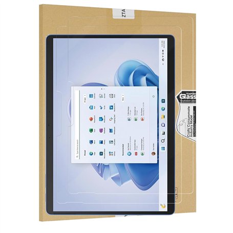 ZTAOOPOU (2 Pièces Verre Trempé Pour Microsoft Surface Pro 4/Pro 5/Pro 6/Pro 7 (12.3") Protection Écran HD Transparent Film Prot